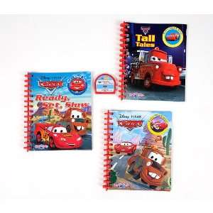    Disney Pixar Cars 3 pack Books for Story Reader 2.0: Toys & Games