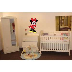  MICKEY MOUSE MINNIE KIDS CARTOON WALL COLOR STICKER MURAL 