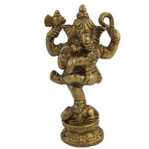 ganesha hindu statue sculpture metal brass