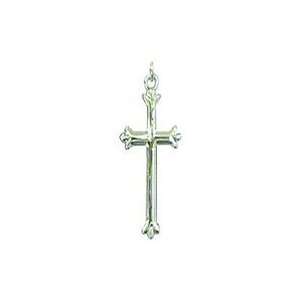  Sterling Silver 1 Trinity Cross Necklace: Pet Supplies