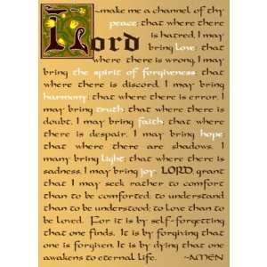  12 Step Cards Sober Recovery Prayer of St. Francis Health 