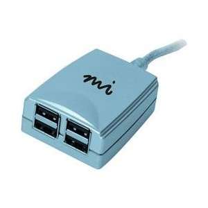  Micro Innovations Mobile 4 Port USB Hub   Standard Speed 