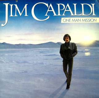 Jim Capaldi ~ One Man Mission ~ LP ~ (1984)  