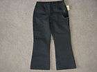 NWT NEW Authentic Dolce & Gabbana black Wool jeans capr
