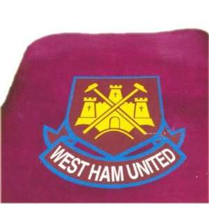  West Ham United Fc Fleece Blanket   Football Gifts: Home 