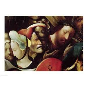   detail of Christ and St. Veronica   Poster by Hieronymus Bosch (24x18