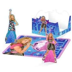  Hannah Montana Punch out Décor Book Toys & Games