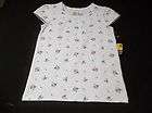 CARHARTT TODDLER GIRLS 2T OR 4T FLOWERED SHIRT NWT FREE SHIPPING