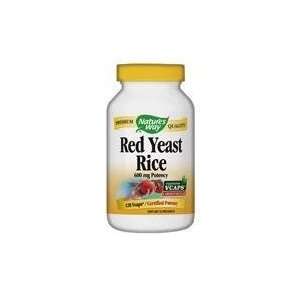  Natures Way Red Yeast Rice 60vcaps 600mg vegetarian 