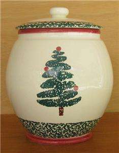 Cookie Jar Spongeware Furio Christmas Tree 1997 MINT  