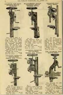 1909 Barlow Antique Tool & Hardware Catalog on CD  