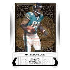 Marcedes Lewis   Jacksonville Jaguars   2009 Donruss Classics NFL 