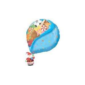  30 Santa with Toy Bag (B5)   Mylar Balloon Foil Health 