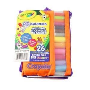  Crayola Pip Squeaks Mini Washable Markers 26/Pkg 