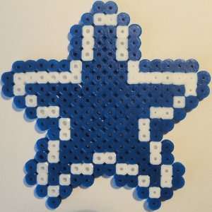  Dallas Cowboys Logo Bead Sprite 