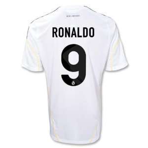  Adidas #9 Ronaldo Real Madrid Home 09/10 Soccer Jersey 