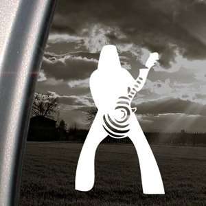    Zakk Bullseye Black Sabbath Guitar Decal Car Sticker: Automotive