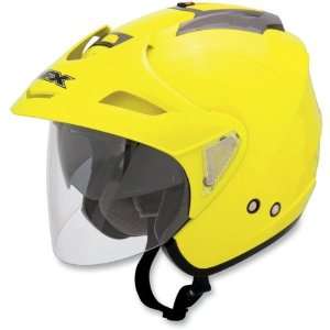  AFX FX 50 Hi Vis Yellow Helmet Medium Automotive