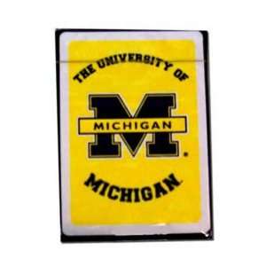    Michigan Wolverines Collegiate Playing Cards