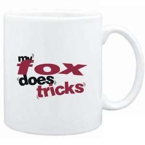    Mug White  My Fox does tricks  Animals