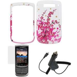  GTMax Spring flowers Snap on Hard Cover Case + Clear LCD 