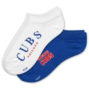   : MLB Chicago Cubs Womens No Show Socks (2 Pack): Sports & Outdoors