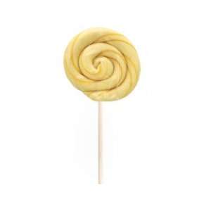 Handmade Twist Lollipop   All Natural Butterscotch, 1 oz, 6 count 