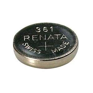  Renata Silver Oxide Watch Battery For Renata 361 Button 