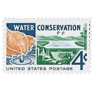   Conservation Postage Stamp Numbered Plate Block (4) 