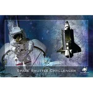  Space Shuttle Challenger Poster