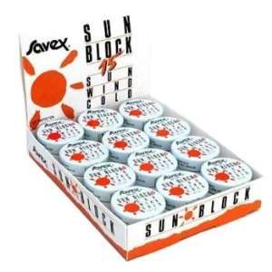  Savex .25 Oz Sun Block SPF15 Jar Tray Pack Case Pack 24 
