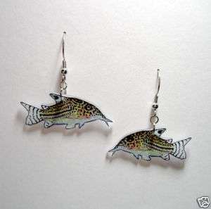 Corydoras Cat Fish Tropical Fish Earrings Free Shipping  