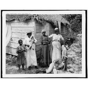  Negro family,Grants Town,Nassau,W.I.