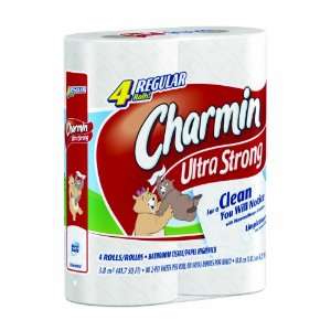 Charmin 23998 Ultra Strong Big Roll 4 Pack (10 Packs of 4)  