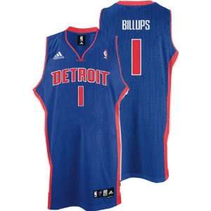 Chauncey Billups Jersey: adidas Blue Swingman #1 Detroit Pistons 