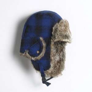  Roebuck & Co. Mens Faux Fur Trimmed Hat 
