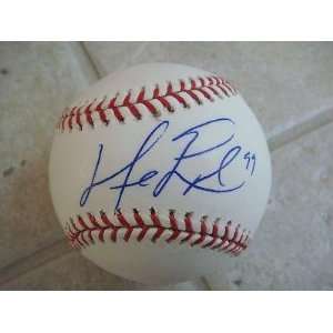 Manny Ramirez Autographed Ball   White Sox dodgers Official Ml 