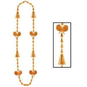  Cheerleading Beads   Orange Case Pack 144: Home & Kitchen