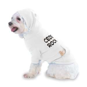  CEOs Rock Hooded (Hoody) T Shirt with pocket for your Dog or Cat 