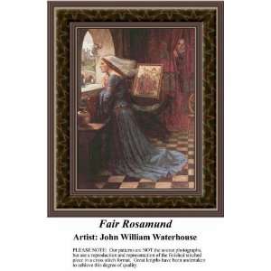  Fair Rosamund   Cross Stitch Pattern PDF Download 
