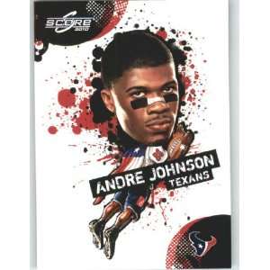  2010 Score NFL Players #3 Andre Johnson   Houston Texans 