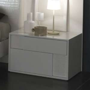  T412500000068 Nightfly Right Night Stand In White 