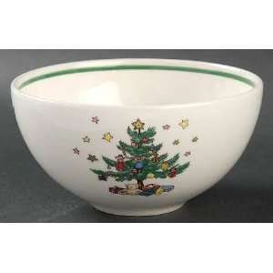   Happy Holidays 5 All Purpose (Cereal) Bowl, Fine China Dinnerware