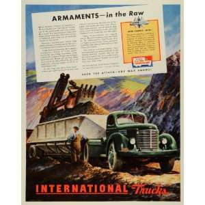   Military Vechile Truck Mining Coal   Original Print Ad: Home & Kitchen