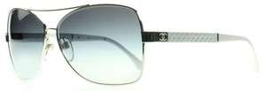 Coco CHANEL Sunglasses AUTHENTIC Chanel 4196Q CH4196Q White Silver 