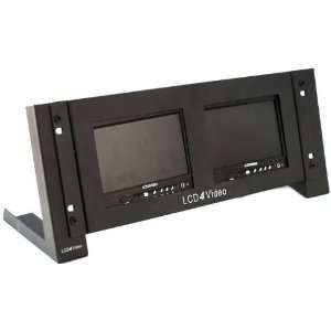  LCD4Video Dual 7 Rack Mount LCD Monitor Kit: Electronics