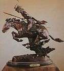 Remington Bronze Cheyenne  11.5 Solid Bronze Statue by F, Remington 