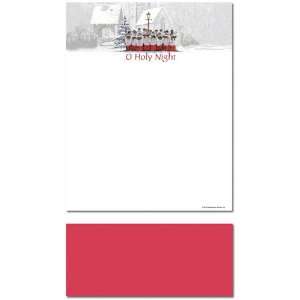  200 Singing Choir Letterhead Sheets and 200 Red Envelopes 
