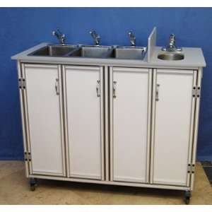   Four Bowls Handwash Self Contained Portable Sink