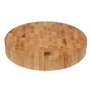   River Products 7V03292DS 14in. Round Chopping Block
